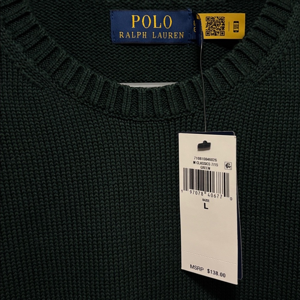 ✨Polo Crew Neck Sweater✨ - Picture 3 of 3